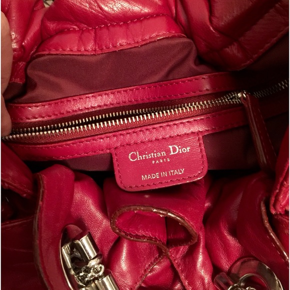 Christian Dior Lamb Skin Cannage Le Trente Leather Chain Shoulder Bag - Picture 8 of 11